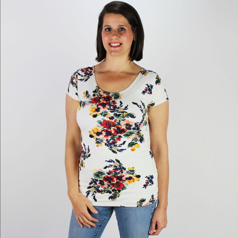 Floral Fitted Shirt